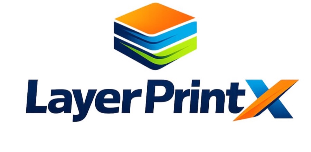 LayerPrintX corporate 3D printing logo